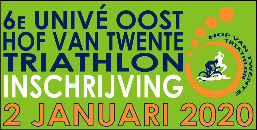 Logo Zawodów UNIVÉ OOST Hof van Twente Triathlon 2020